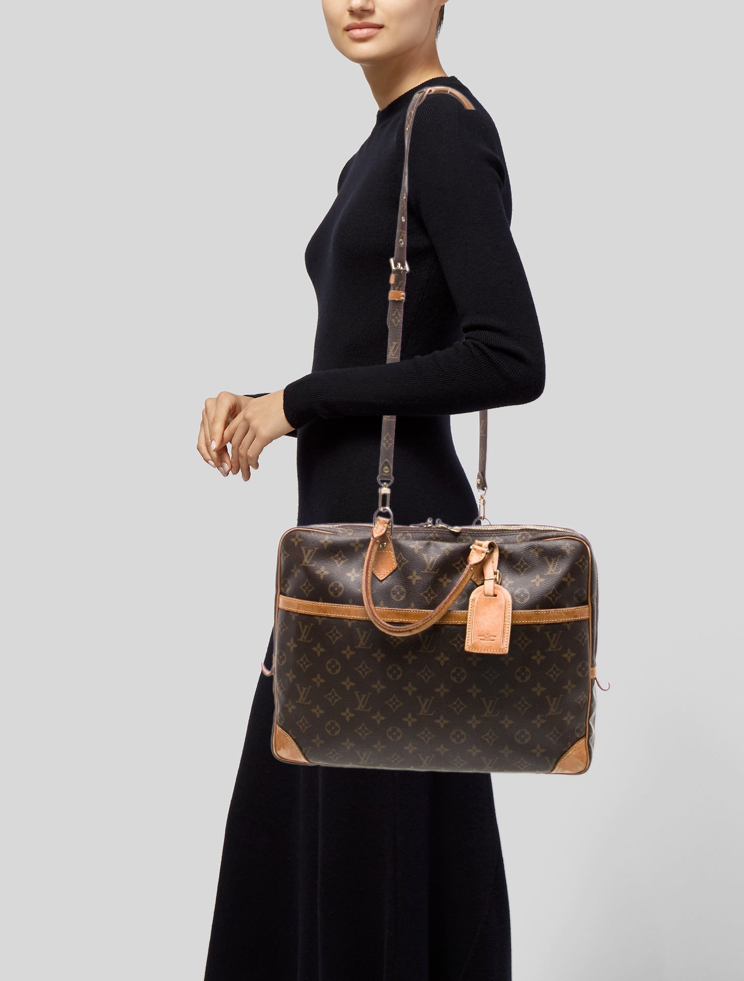Louis Vuitton Monogram Porte Documents Voyage Vintage