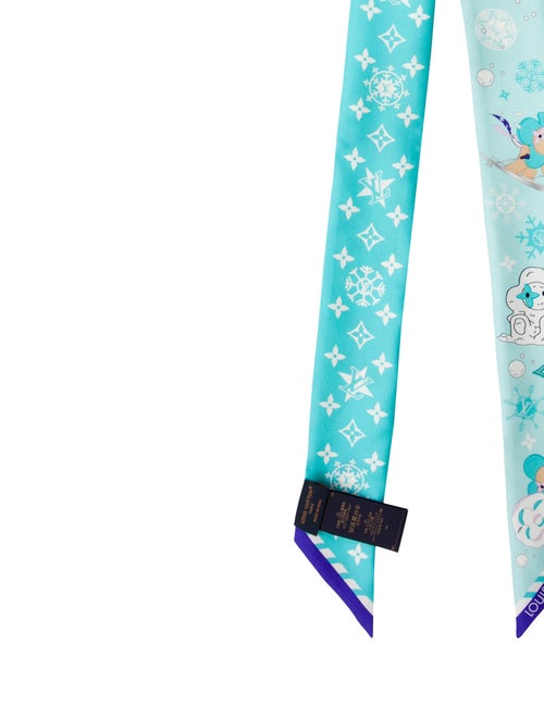 Louis Vuitton Xmas Vivienne BB Silk Bandana