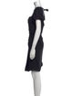 Louis Vuitton Cowl Neck Knee-Length Dress