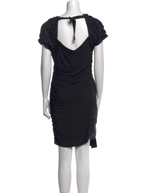 Louis Vuitton Cowl Neck Knee-Length Dress