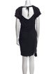 Louis Vuitton Cowl Neck Knee-Length Dress
