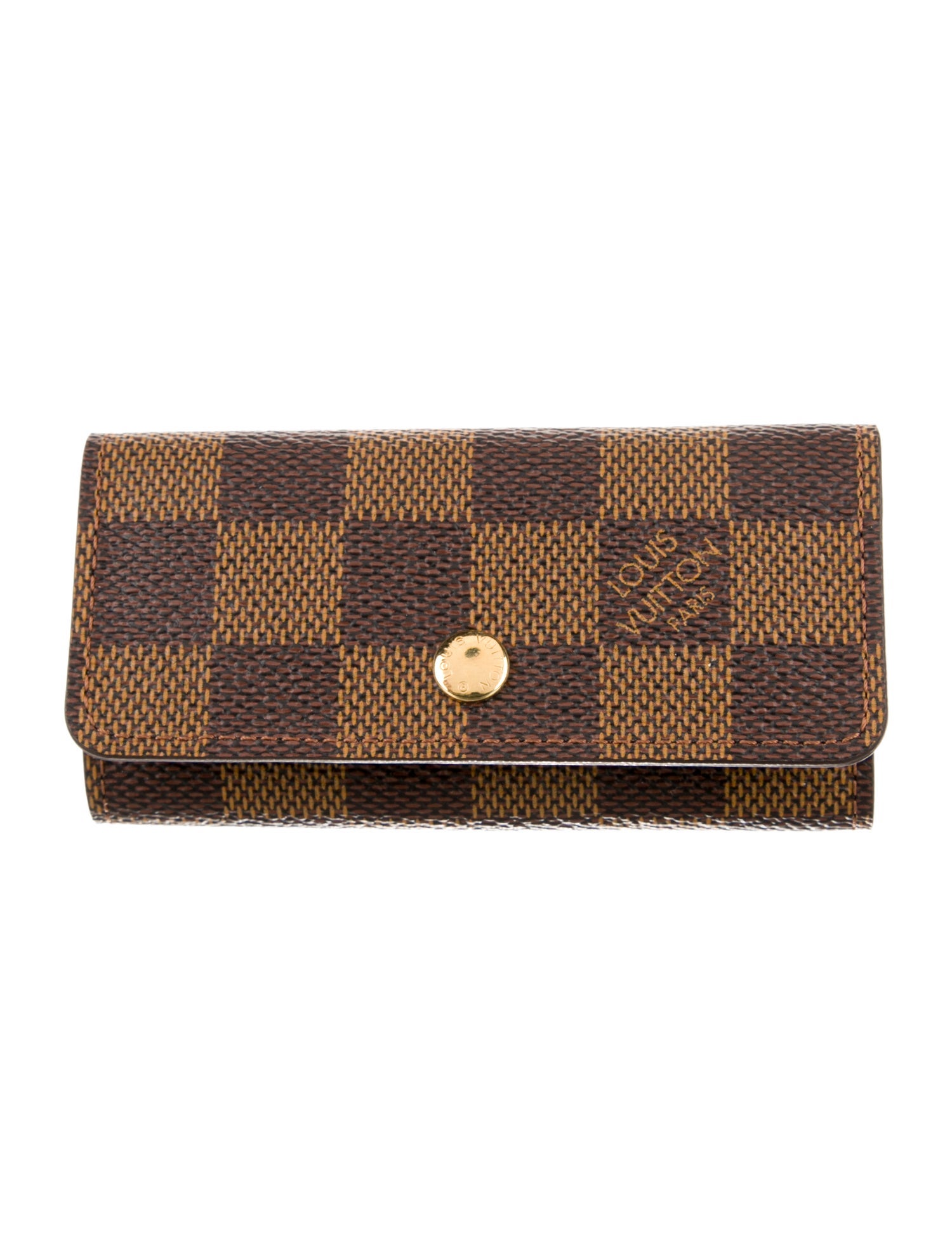 Louis Vuitton Damier Ebene 4 Key Holder