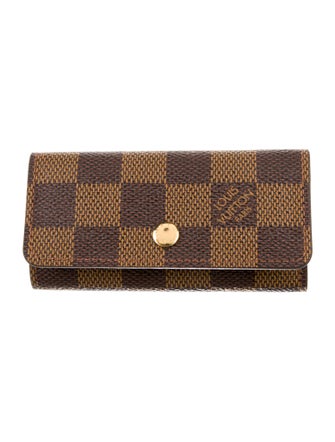 Louis Vuitton Damier Ebene 4 Key Holder