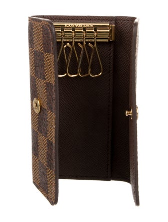 Louis Vuitton Damier Ebene 4 Key Holder