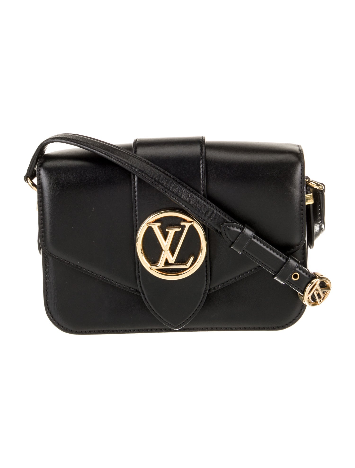 Louis Vuitton Leather LV Pont 9 MM