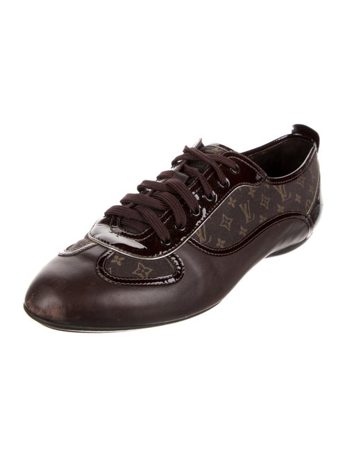 Louis Vuitton LV Monogram Patent Leather Sneakers