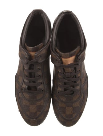 Louis Vuitton Damier Ebene Pattern Sneakers
