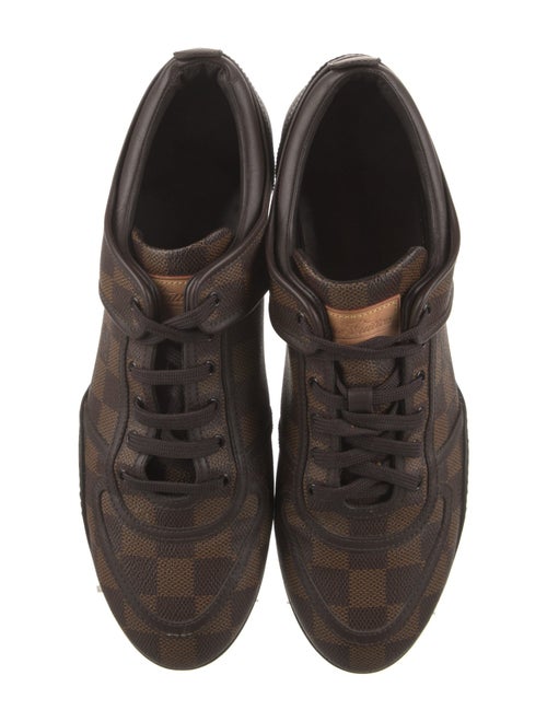 Louis Vuitton Damier Ebene Pattern Sneakers