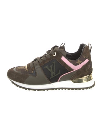 Louis Vuitton LV Monogram Suede Athletic Sneakers