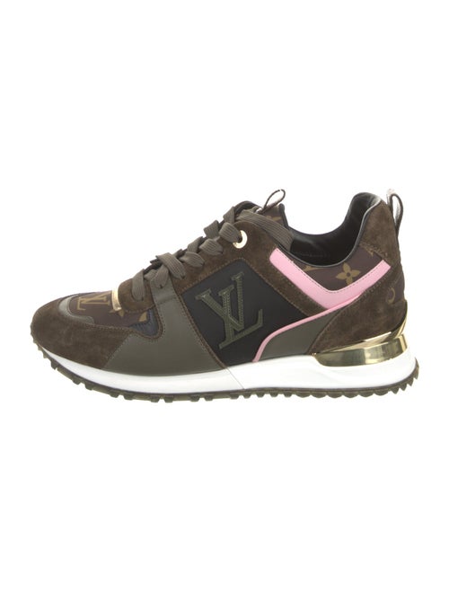 Louis Vuitton LV Monogram Suede Athletic Sneakers