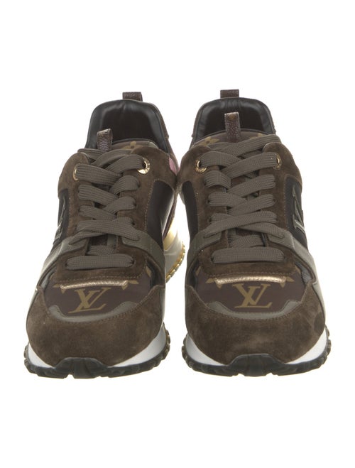Louis Vuitton LV Monogram Suede Athletic Sneakers