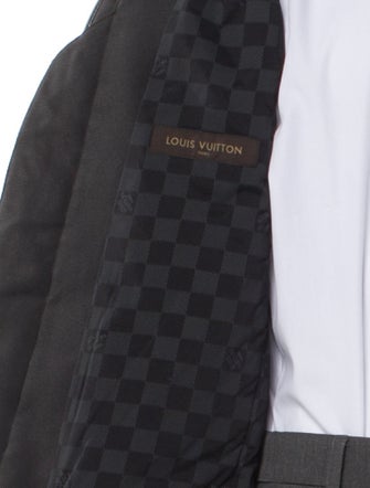 Louis Vuitton 2011 Damier Graphite Pattern Vest
