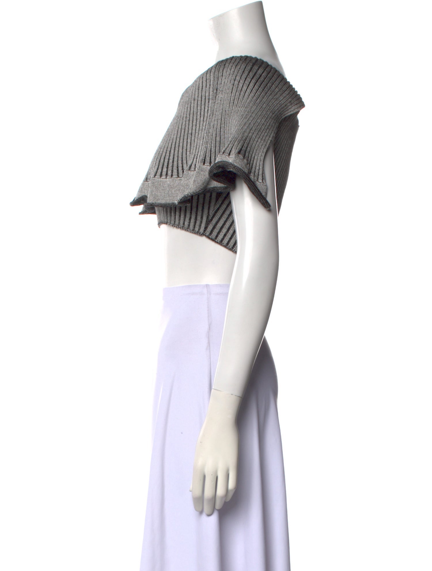 Louis Vuitton 2022 Off-The-Shoulder Crop Top