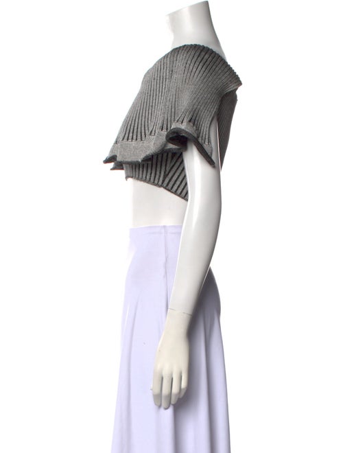 Louis Vuitton 2022 Off-The-Shoulder Crop Top