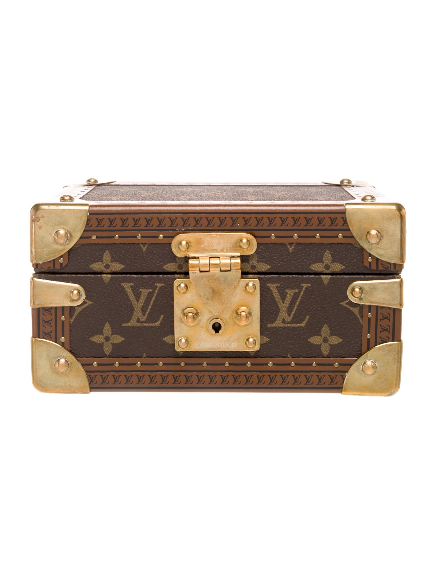 Louis Vuitton Monogram Coffret Trésor 20 Jewelry Trunk