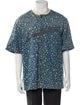 Louis Vuitton 2023 Louis Vuitton x Yayoi Kusama Baseball Jersey Denim Shirt