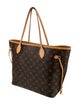 Louis Vuitton LV Monogram Neverfull w/Pouch MM