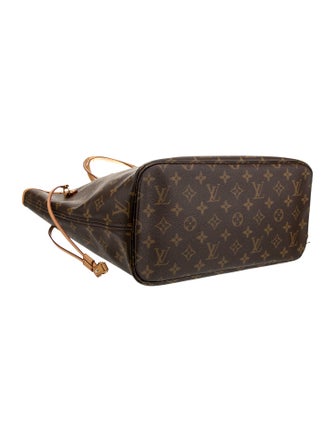 Louis Vuitton LV Monogram Neverfull w/Pouch MM