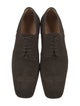 Louis Vuitton Suede Tassel Accents Dress Loafers
