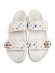 Louis Vuitton Leather Printed Slides