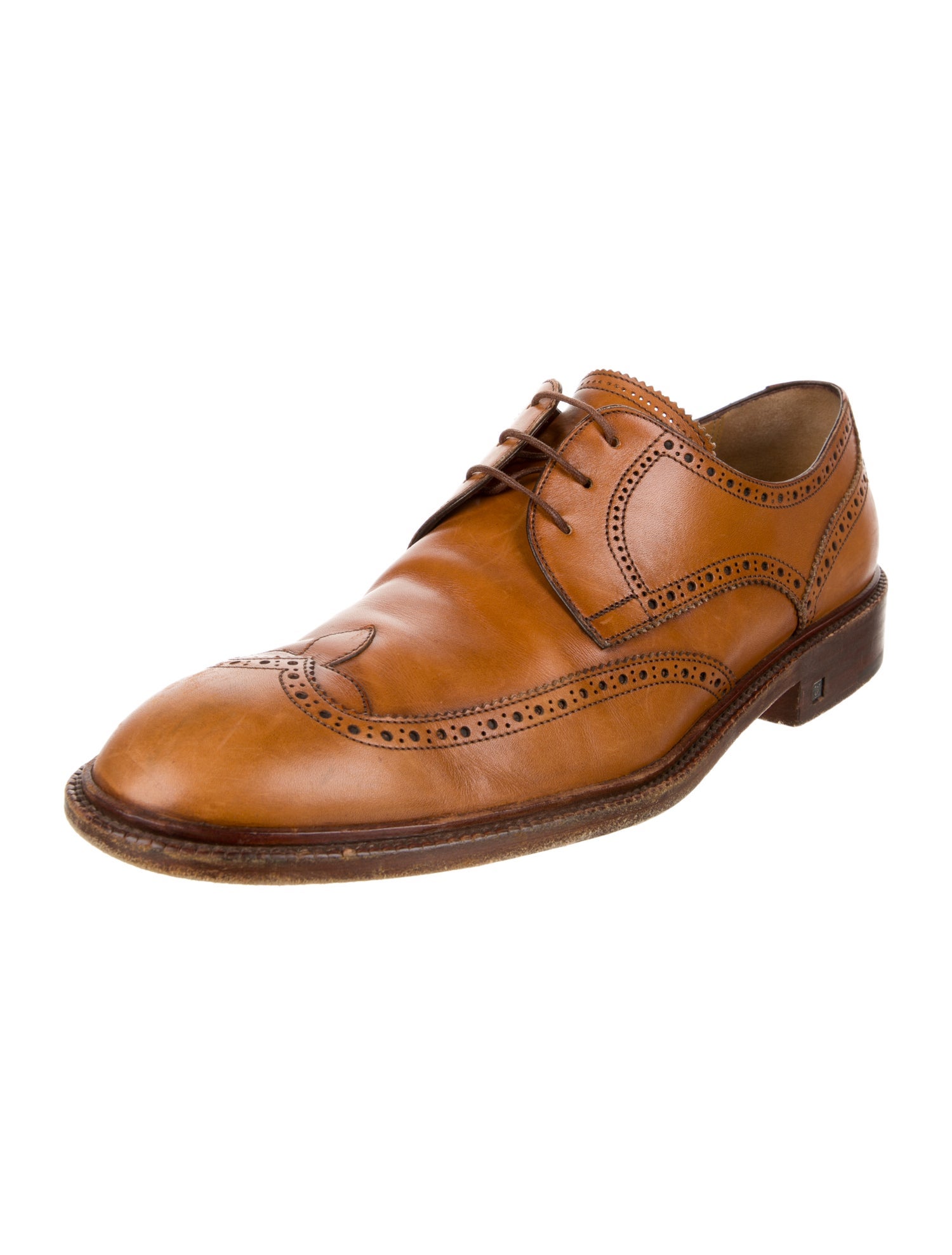 Louis Vuitton Leather Lasercut Accents Brogues