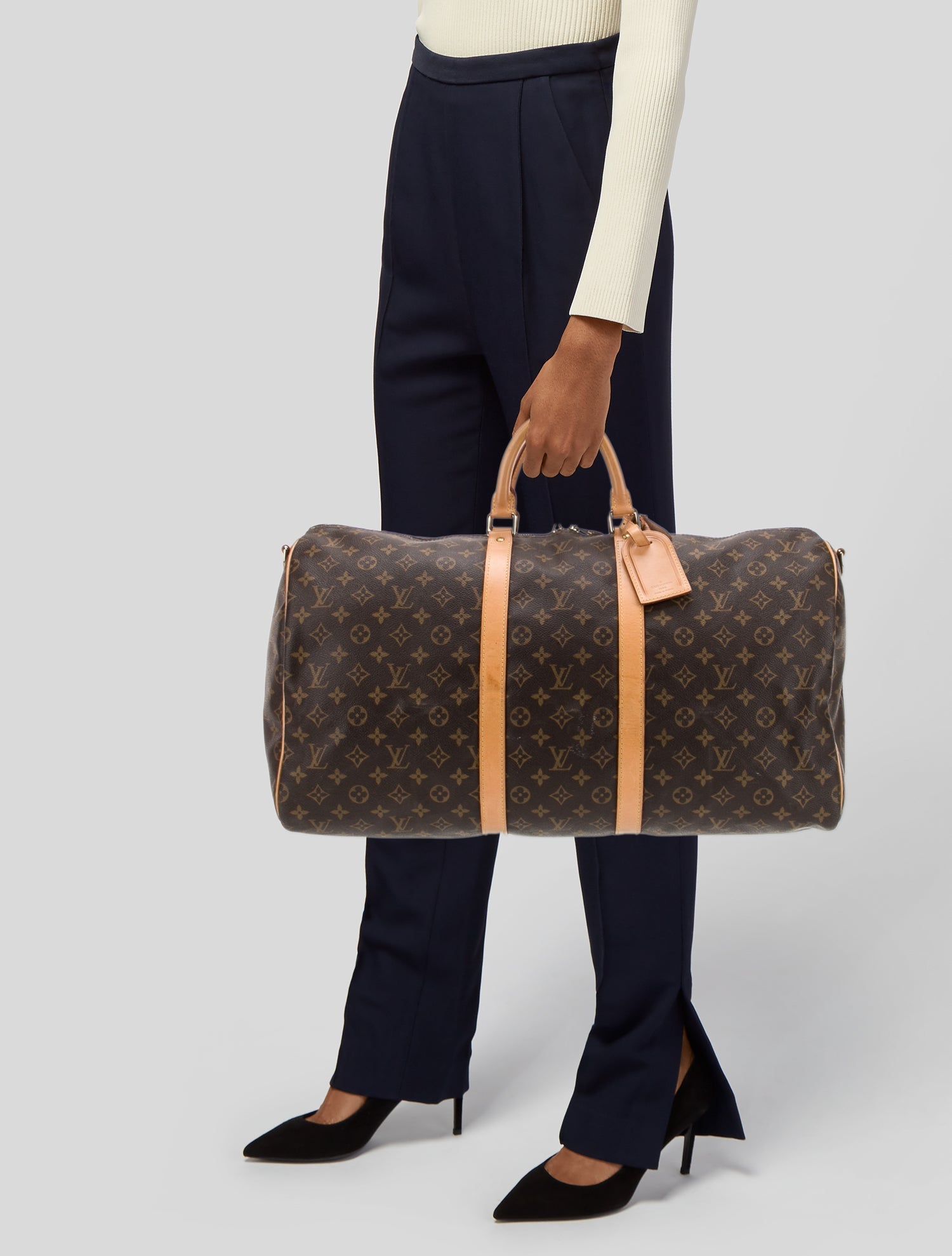 Louis Vuitton LV Monogram Keepall 55