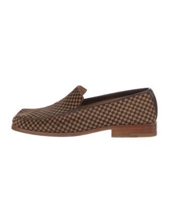 Louis Vuitton Ponyhair Animal Print Loafers