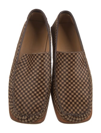 Louis Vuitton Ponyhair Animal Print Loafers