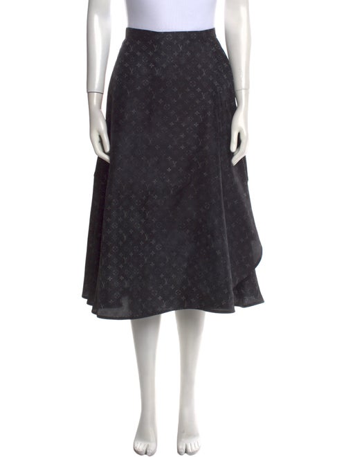 Louis Vuitton 2022 Midi Length Skirt