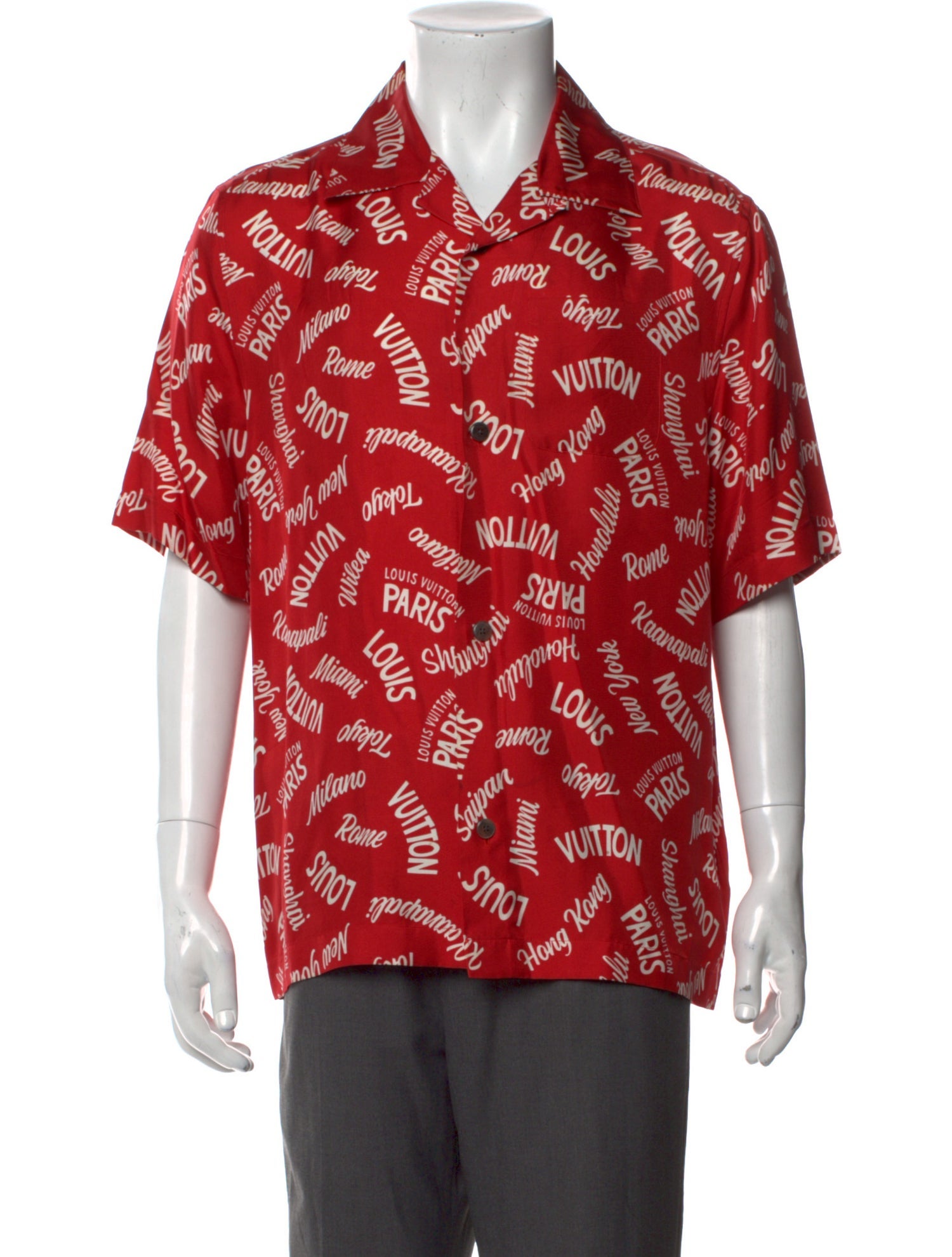 Louis Vuitton 2018 Silk Shirt