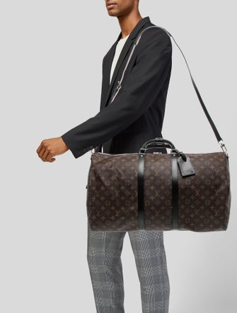 Louis Vuitton Monogram Keepall Bandouliere 55