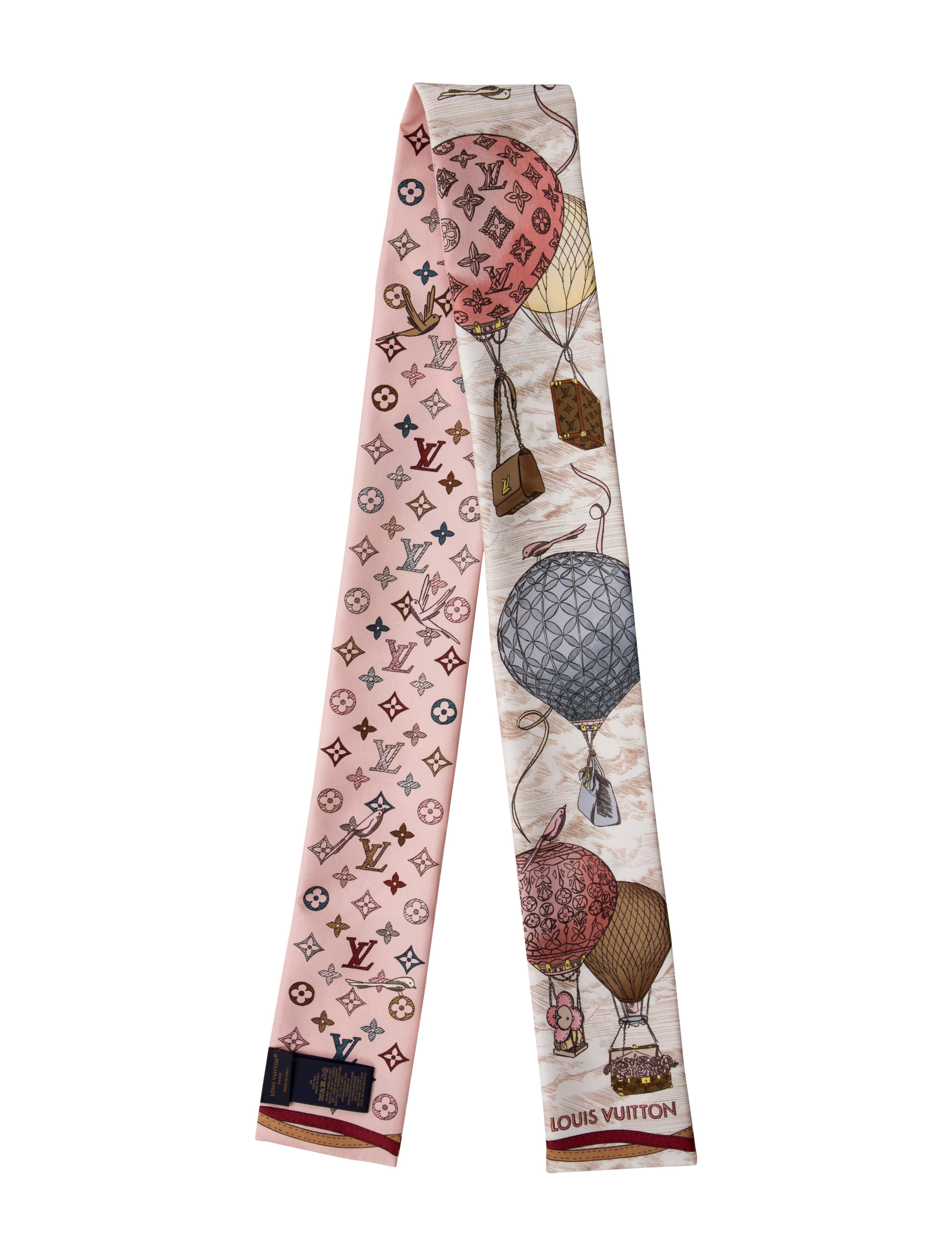 Louis Vuitton Up and Away Silk Bandeau