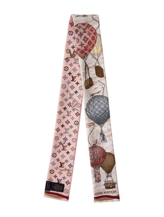 Louis Vuitton Up and Away Silk Bandeau