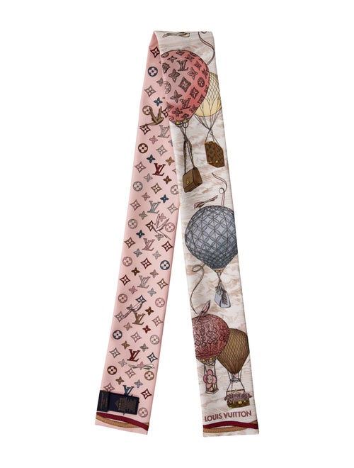 Louis Vuitton Up and Away Silk Bandeau