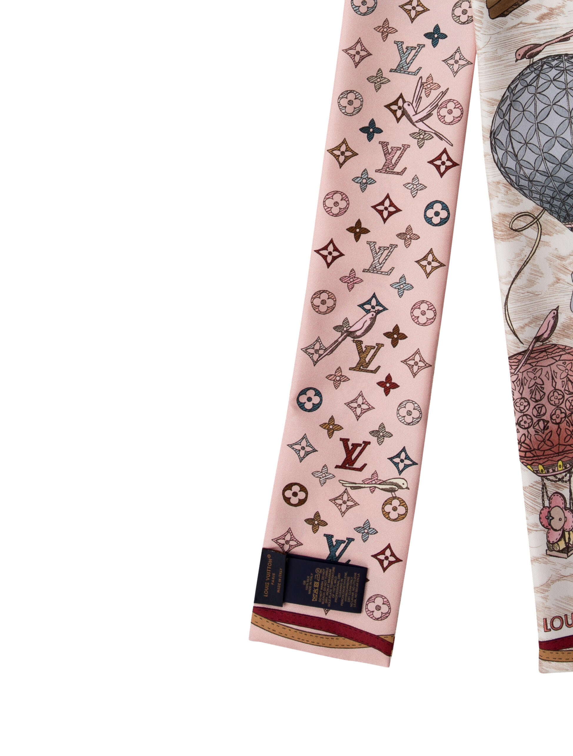 Louis Vuitton Up and Away Silk Bandeau