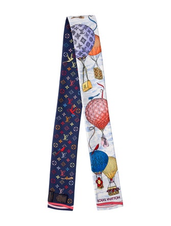 Louis Vuitton Up and Away Silk Bandeau