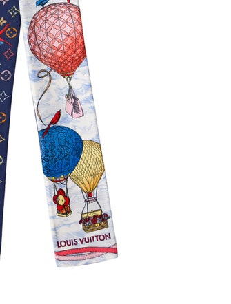 Louis Vuitton Up and Away Silk Bandeau
