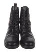 Louis Vuitton LV Monogram Leather Combat Boots
