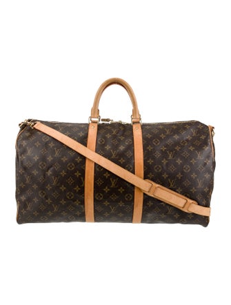 Louis Vuitton LV Monogram Keepall Bandouliere 55