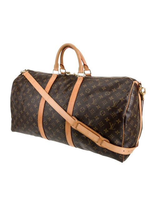 Louis Vuitton LV Monogram Keepall Bandouliere 55
