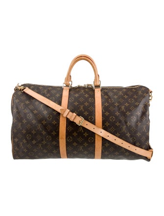 Louis Vuitton LV Monogram Keepall Bandouliere 55
