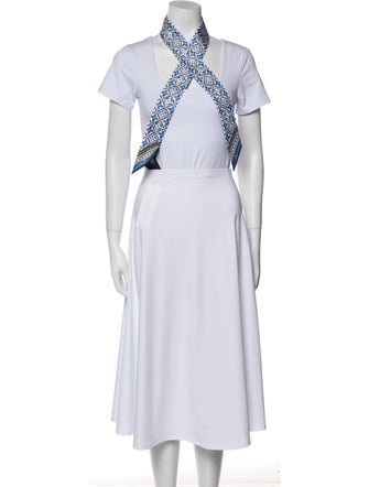 Louis Vuitton Flower Tile BB Silk Bandeau