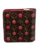 Louis Vuitton Monogram Cerises Coated Canvas Compact Zippé Wallet