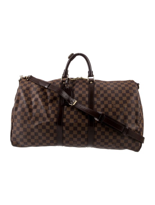Louis Vuitton Damier Ebene Keepall Bandouliere 55