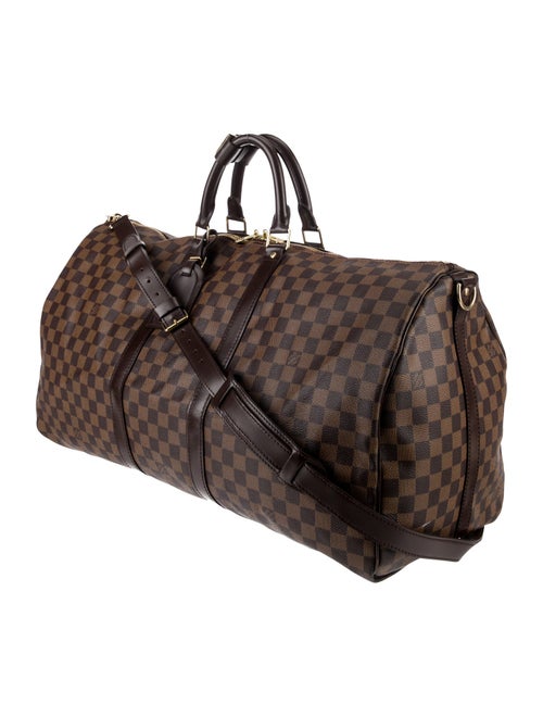 Louis Vuitton Damier Ebene Keepall Bandouliere 55