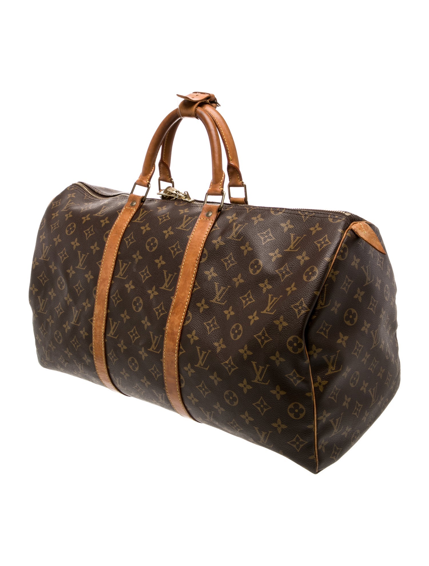 Louis Vuitton LV Monogram Keepall 50 Vintage