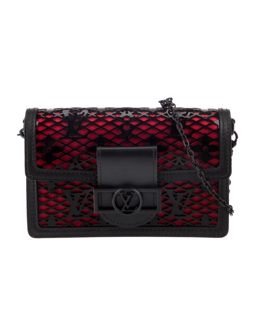 Louis Vuitton LV Monogram Lace Dauphine Chain Wallet