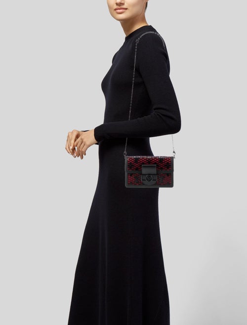 Louis Vuitton LV Monogram Lace Dauphine Chain Wallet