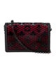 Louis Vuitton LV Monogram Lace Dauphine Chain Wallet