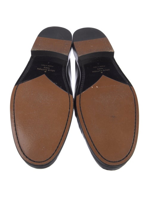 Louis Vuitton LV Monogram Leather Dress Loafers